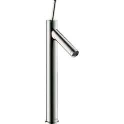 Single lever basin mixer 250 with pin handle for wash bowls with waste set