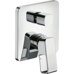 Single lever bath mixer for concealed installation