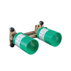 Basic set for single lever basin mixer for concealed installation wall-mounted