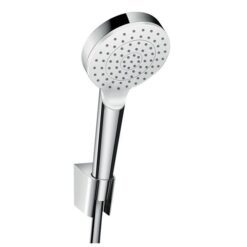 Crometta Shower holder set 100 1jet with shower hose 160 cm