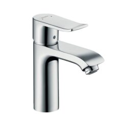 Metris Single lever basin mixer 110 with pop-up waste set