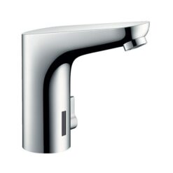 Focus Electronic basin mixer 130 with temperature control battery operation