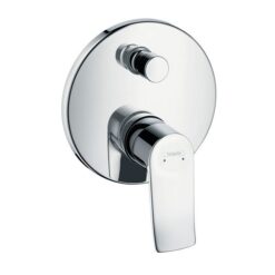 Metris Single lever bath mixer for concealed installation for iBox universal