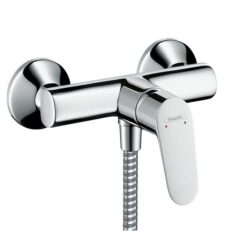 Focus Single lever shower mixer for exposed installation