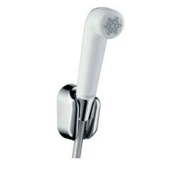 Bidette hand shower 1jet with shower holder and pressure resistant shower hose 125 cm