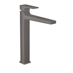 Metropol Single lever basin mixer 260 with lever handle for wash bowls with push-open waste set