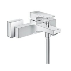 Metropol Single lever bath mixer for exposed installation with lever handle