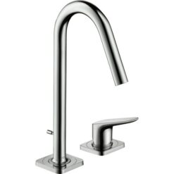 2-hole basin mixer 160 with pop-up waste set