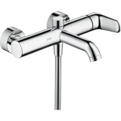 Single lever bath mixer for exposed installation