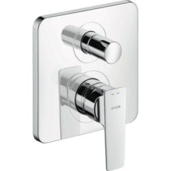 Single lever bath mixer for concealed installation