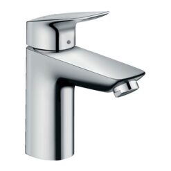 Logis Single lever basin mixer 100 with pop-up waste set