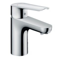 Logis E Single lever basin mixer 70 with pop-up waste set