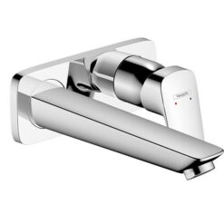 Logis Single lever basin mixer for concealed installation wall-mounted with spout 19,5 cm