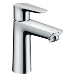 Talis E Single lever basin mixer 110 CoolStart with pop-up waste set