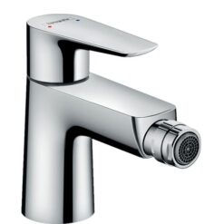 Talis E Single lever bidet mixer with pop-up waste set