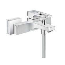 Metropol Single lever bath mixer for exposed installation with loop handle