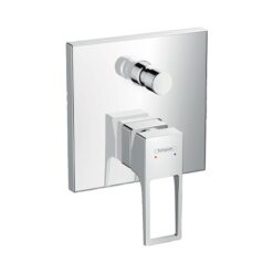 Metropol Single lever bath mixer for concealed installation with loop handle for iBox universal